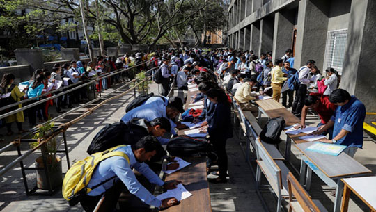 Decline in country’s unemployment rate from 5.6% to 5.2%