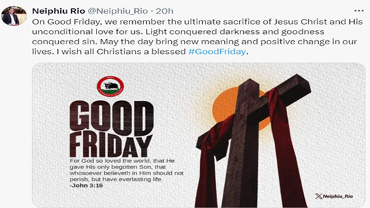 Good Friday Being Observed In Nagaland