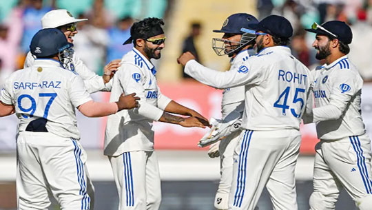 India beat England by record 434 runs in Rajkot test