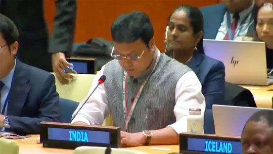 India Slams OIC at UN Over Remarks On Kashmir