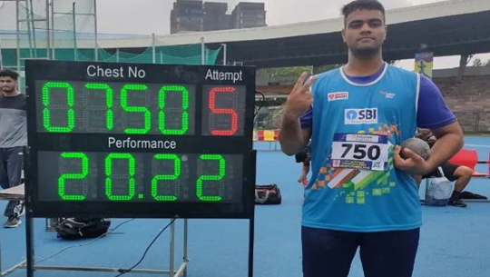 Asian U-20 Athletics Championships 2023: Siddharth Choudhary clinches gold in men’s shot put