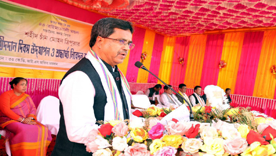 CM Dr. Manik Saha targets CPI-M of hatching terror tactics during 25 years in Tripura