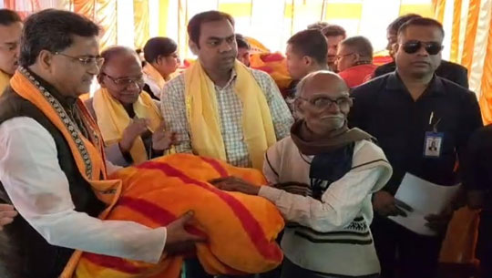 CM Manik Saha Attends Red Cross Winter Relief Distribution Program