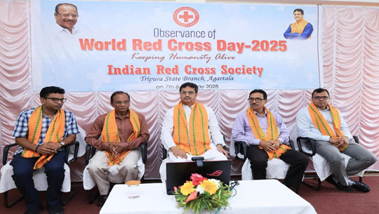 Tripura Observes World Red Cross and Red Crescent Day 2025