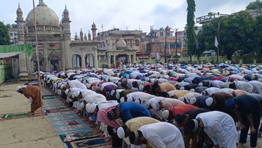 Bakri Eid celebrated across Tripura