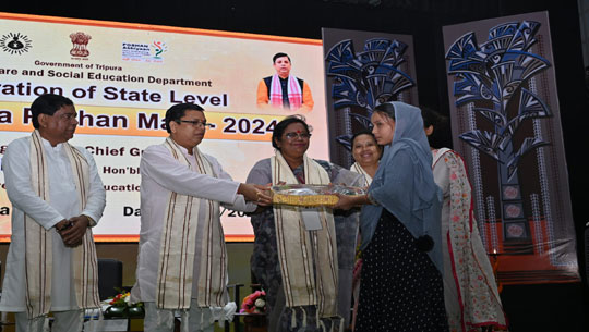 Minister Tinku Roy inaugurates state level celebration of 7th Rashtriya Poshan Maah