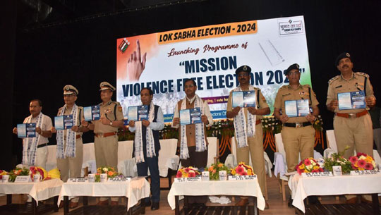 Chief Secretary launches Mission violence free election 2024