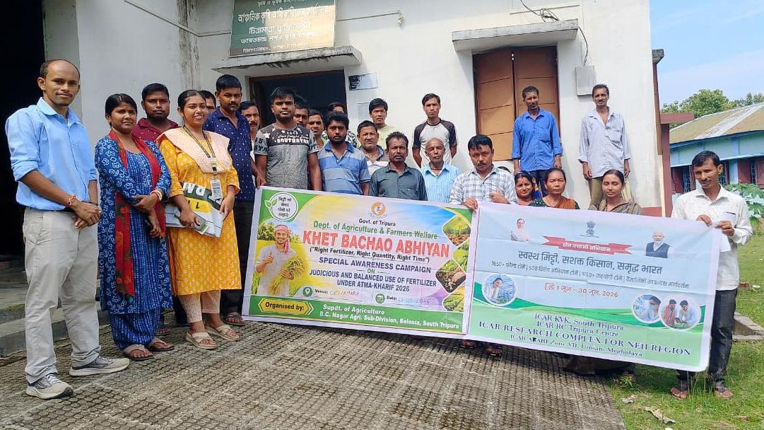 Tripura Ramps Up Farmer Training as 