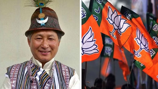 BJP announces name of Dorjee Tshering Lepcha as party candidate for Biennial Rajya Sabha election from Sikkim