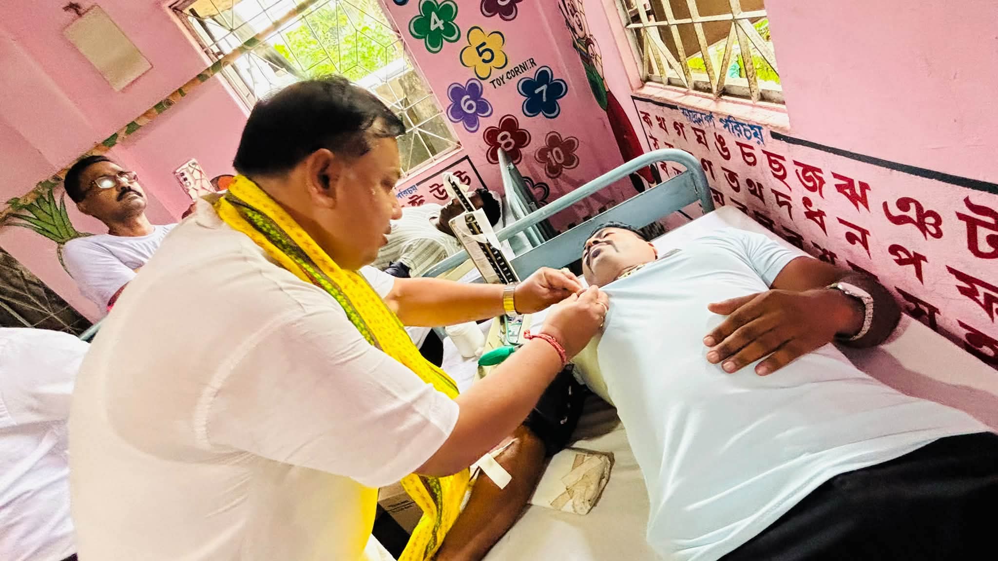 Around 70 Donate Blood at Voluntary 