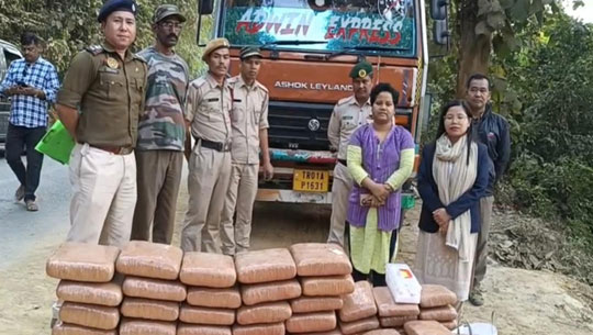 Police Seize Cannabis worth Rs 15 La