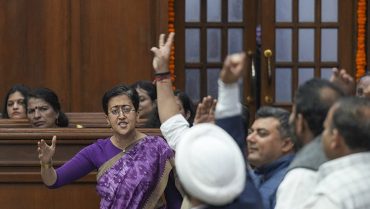 Delhi Assembly: 21 AAP MLAs suspended for three sittings due to unruly behaviour during LG’s address