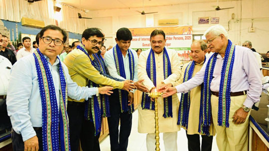 Minister Pranajit Singha Roy Honours Senior Citizens on International Day for Older Persons 2025