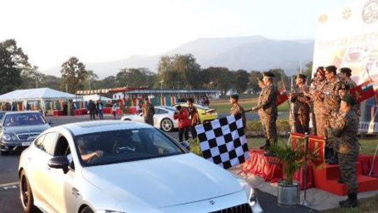 Army Organises ‘Bharat Ranabhoomi Darshan’ Supercar Drive in Sikkim