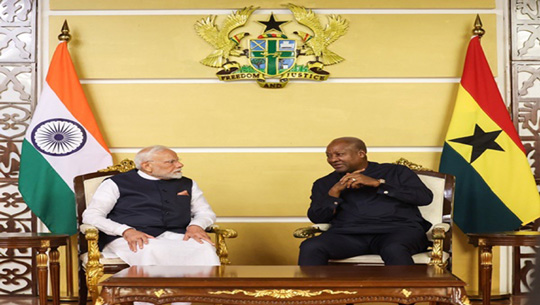 India, Ghana elevate ties to comprehensive partnership