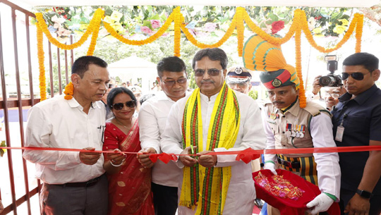 CM Dr Manik Saha inaugurates 8 development Projects