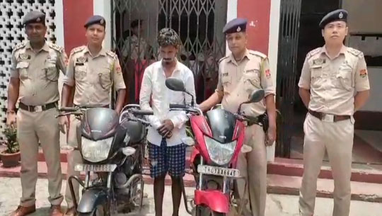 One bike lifter arrested, two stolen motorcycle recovered