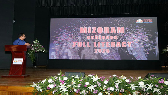 Mizoram becomes India’s 1st fully literate State