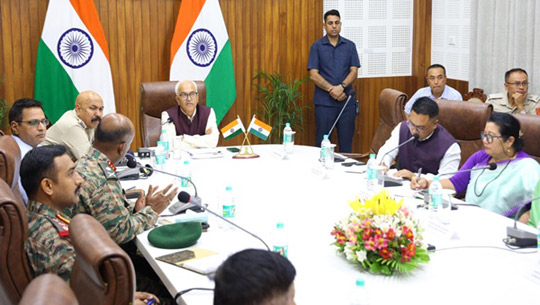 Manipur Governor chairs solidarity meet backing Armed Forces amid conflict with Pakistan