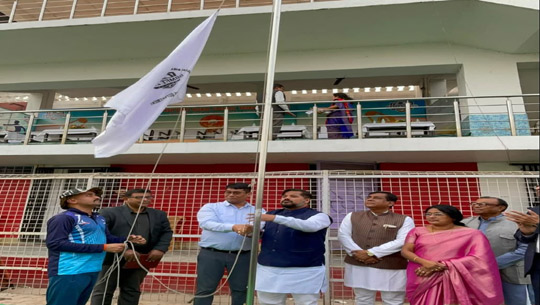 Minister Sushanta Chowdhury inaugurates Bhagwan Birsa Munda Football Tournament 2025