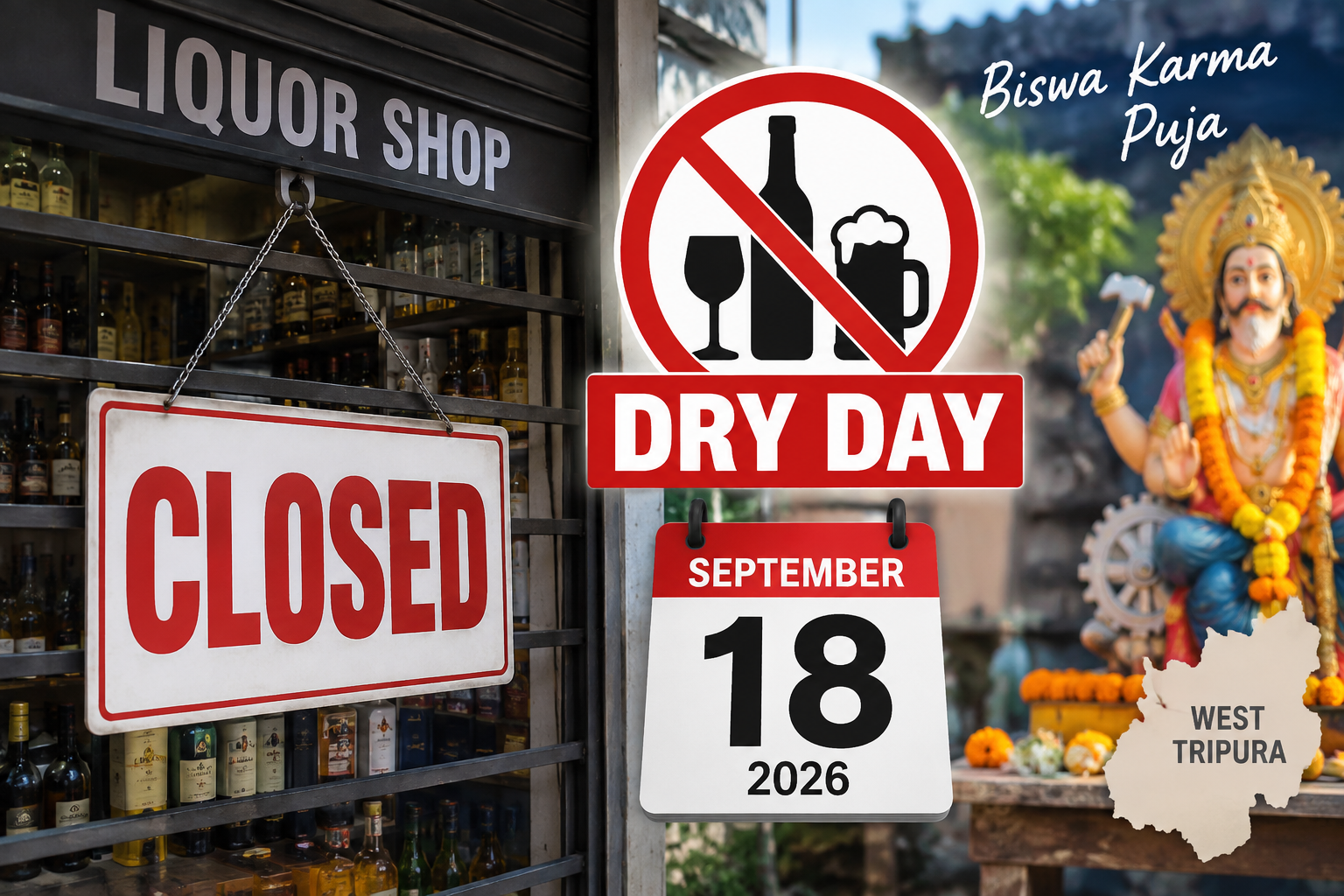 Dry day on Friday for Biswa Karma Pu
