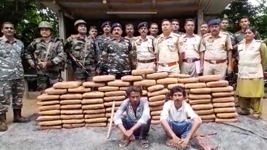 Cannabis worth Rs 25 lakh recovered by the police