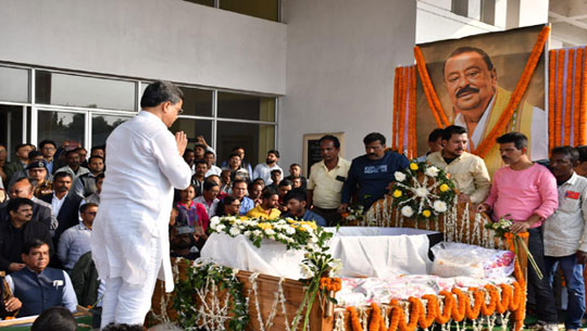 Governor, CM, cabinet ministers pay tribute to late MLA Surajit Datta