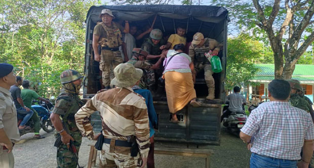 AR assists safe return of villagers in Jiribam