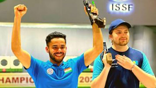 Indian Shooters Win Paris Olympic Quotas in 25m Pistol Category