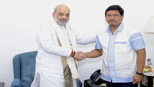 Meghalaya CM Conrad Sangma Urges Amit Shah to Expedite Inner Line Permit Implementation