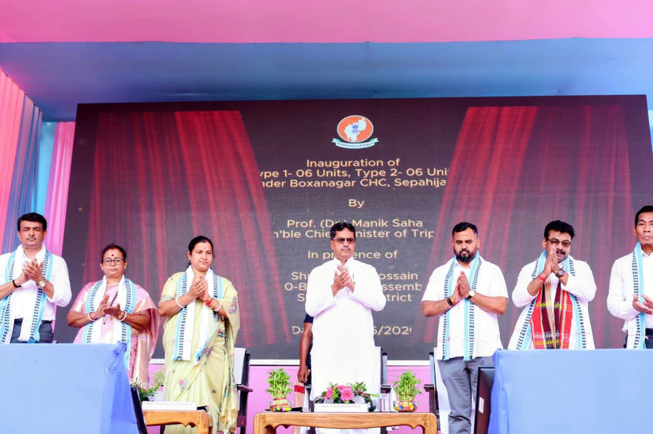 CM Manik Saha Unveils ₹65.40 Crore D