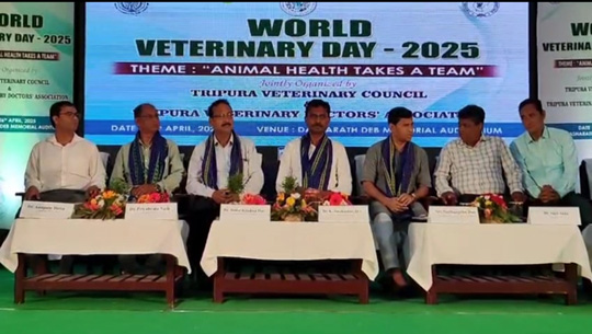 Tripura observes World Veterinary Day 2025