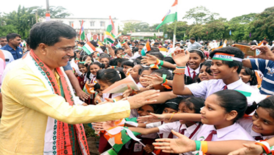 3-day long Independence Day celebration begins in Tripura