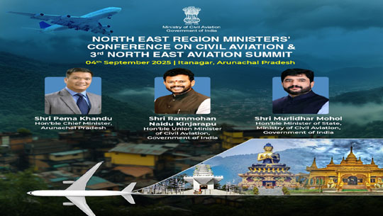 First-Time Host Arunachal Pradesh to Welcome North East Aviation Summit