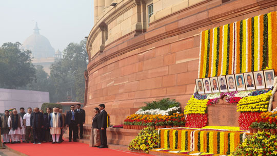 Nation Pays Tribute to Martyrs of 2001 Parliament Attack