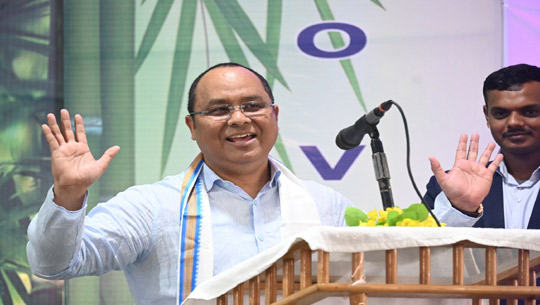 Minister Animesh Debbarma launches bio-village project 2.0