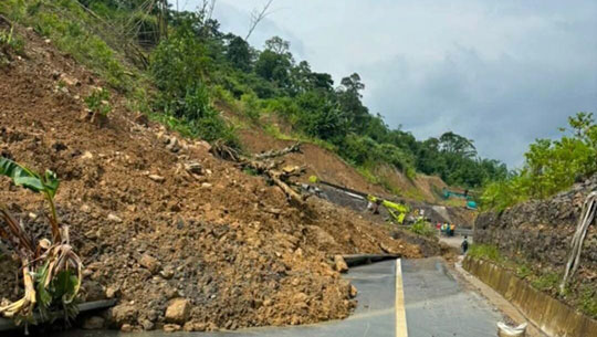 Landslide Blocks National Highway 27 in Assam’s Dima Hasao After Heavy Rain