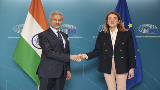 EAM Jaishankar, EU Parliament President discuss deeper India-EU Parliamentary ties