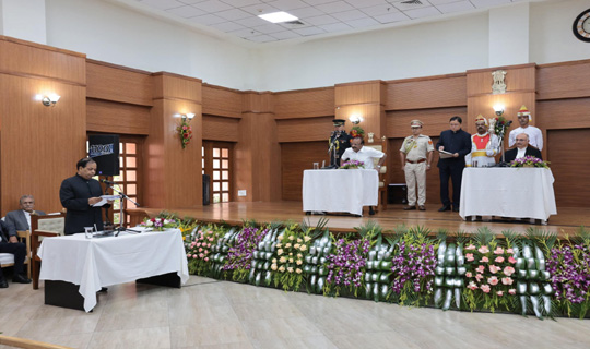 Justice M.S. Ramachandra Rao sworn in as Chief Justice of Tripura High Court	