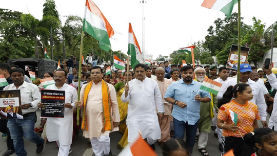BJP organises ‘Tiranga Rally’ to honour Indian army; success of ‘Operation Sindoor’