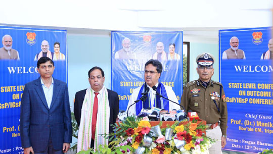 CM Dr. Manik Saha urges Tripura Police to Adopt Pro-People Policing