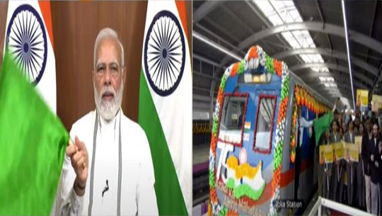 PM Modi says every day & every moment must be utilised for Nation building; Flags off West Bengal’s first Vande Bharat Express on Howrah-New Jalpaiguri route