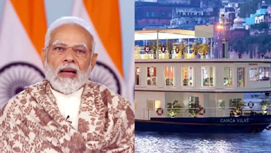 PM Modi flags off World’s Longest River Cruise, Ganga Vilas
