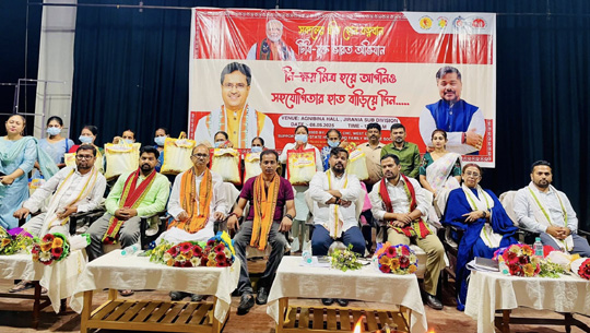 Sushanta attends programme on TB-Mukt Bharat Campaign