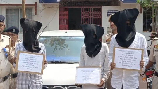 3 Snatchers Arrested with Car in Aga