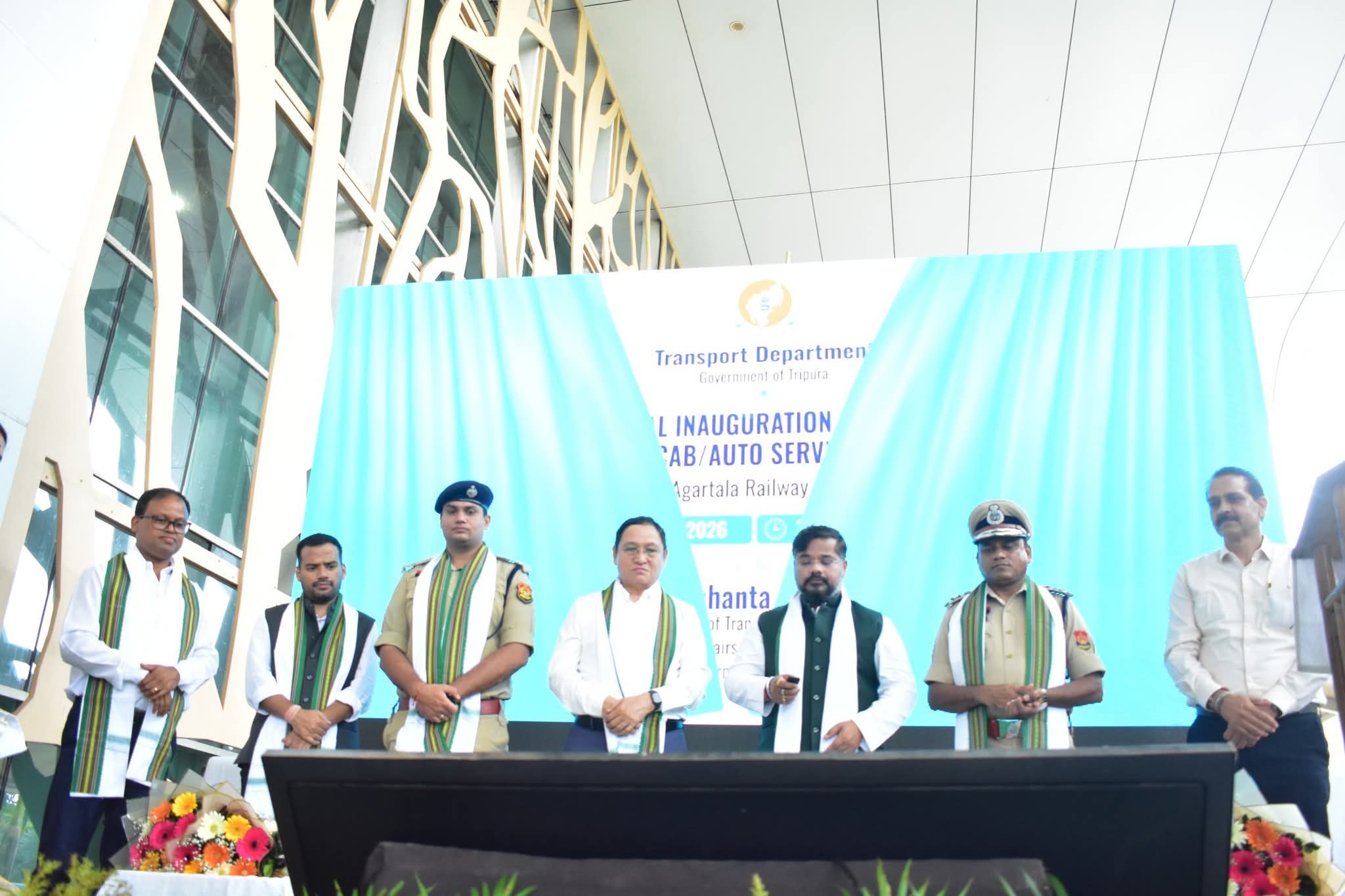 Minister Sushanta Chowdhury Launches