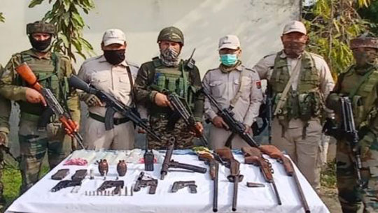 Six Militants Arrested in Manipur During Security Operations