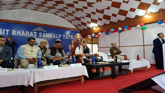 Viksit Bharat Sankalp Yatra: Various events for tribal conducted across several districts of Nagaland