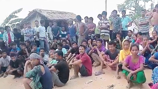 Over 1000 villagers boycotted polls over bad road in Dhalai