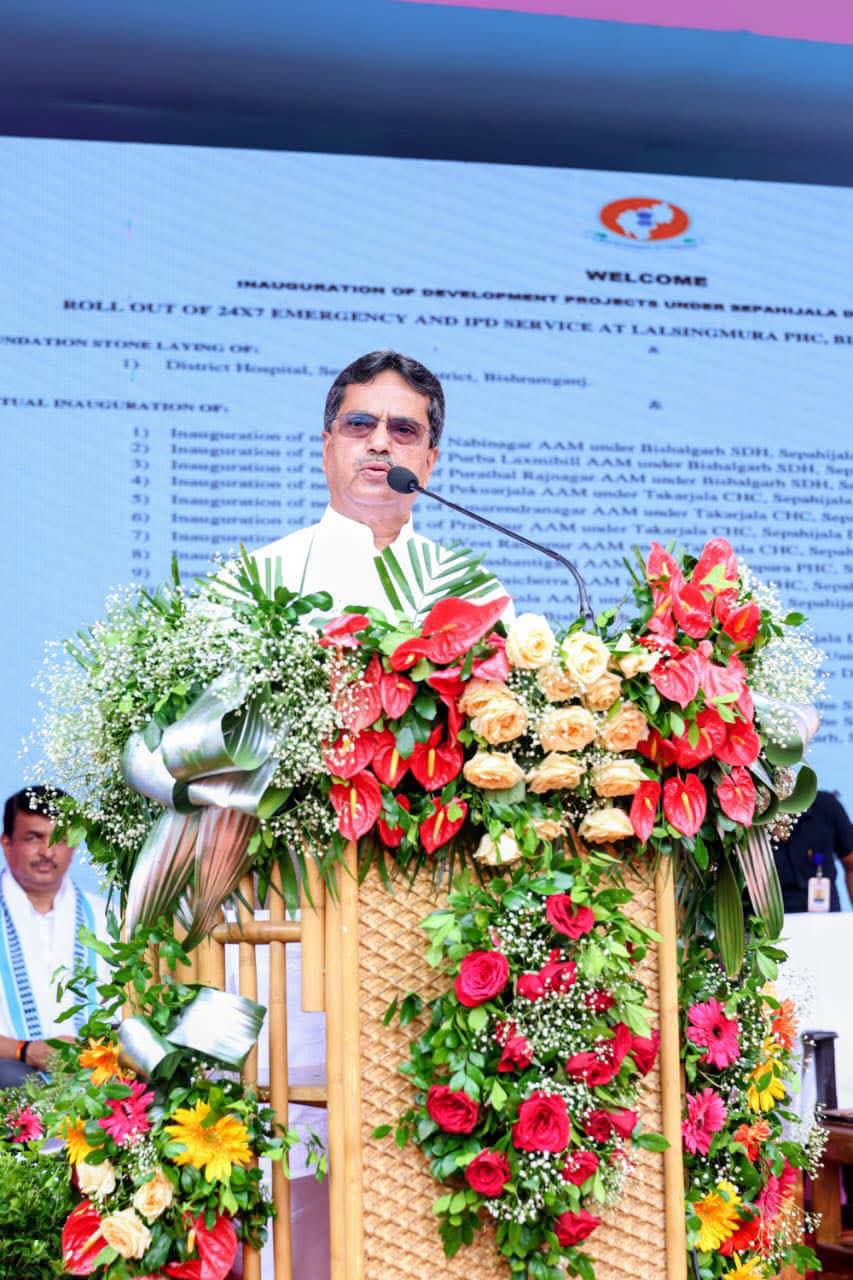 Tripura’s Governance Gains National 